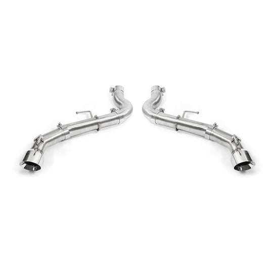 Mishimoto 2016+ Chevrolet Camaro 2.0T Dual-Tip Race Axle-Back Exhaust w/ Polished Tips - MMEXH-CAM4-16ADTRP