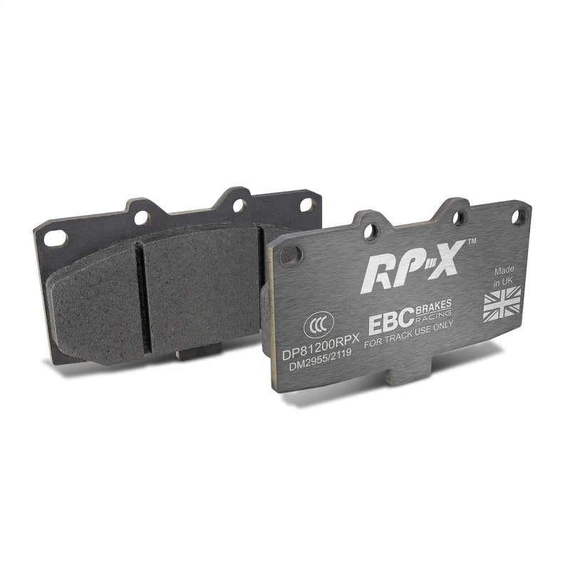 EBC Racing 89-95 Nissan Skyline (R32) 2.6L Twin Turbo GT-R RP-X Front Brake Pads - DP81200RPX
