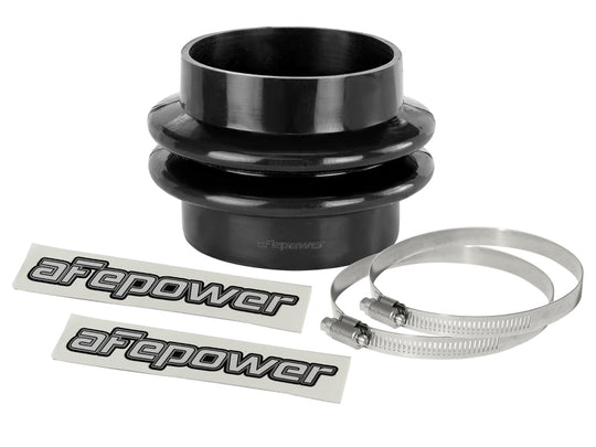 aFe Magnum FORCE Intake Coupling Kit (3-1/4 IN ID x 3 IN L) Straight Bellow-Coupler - Black - 59-00099