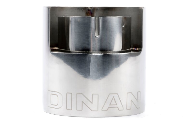 Dinan Double-Walled 4.5in Clamp-On Exhaust Tip - Polished - 4.5in Outlet / 3in Inlet - D663-0639-BOX