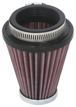 Load image into Gallery viewer, K&amp;N Universal Clamp-On Air Filter 2-1/8in Flange 3-1/2in Base 2in Top 4in Height - RC-1920