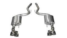 Load image into Gallery viewer, Corsa 2015-2017 Ford Mustang GT 5.0 3in Axle Back Exhaust Polish Quad Tips (Sport) - 14334