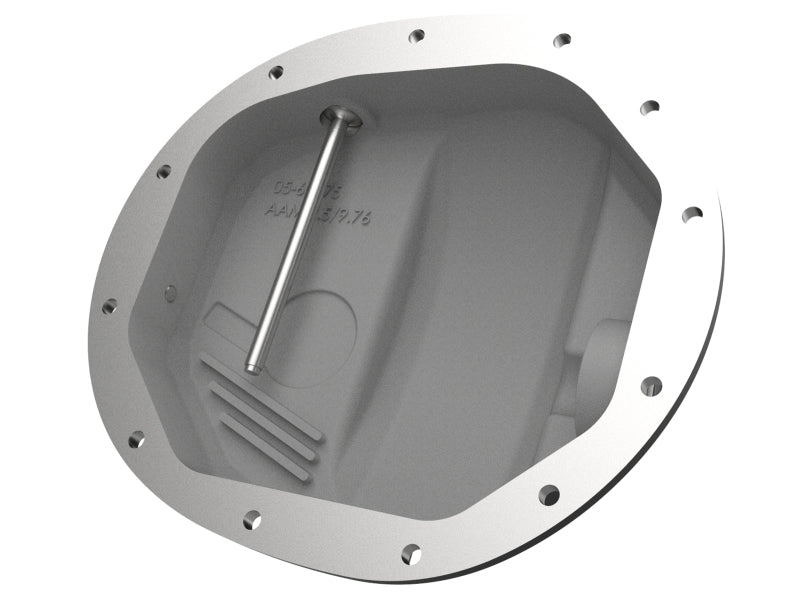 aFe Power Pro Series AAM 9.5/9.76 Rear Diff Cover Black w/Mach Fins 14-19 GM Silverado/Sierra 1500 - 46-71120B