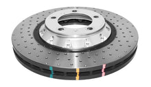 Load image into Gallery viewer, DBA 2008 Porsche Cayenne (368mm Front Rotor) Front 5000 Series Cross Drilled Rotor w/Silver Hat - DBA52592SLVXD