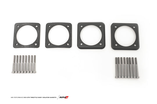AMS Performance 2009+ Nissan GT-R Throttle Body Isolators - ALP.07.08.0006-5