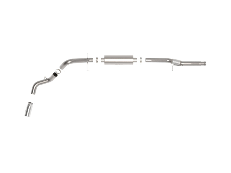 aFe Apollo GT Series 4in 409SS Cat Back Exh System Polished Tip 14-18GM Silverado 1500 V8-6.2L - 49-44116-P