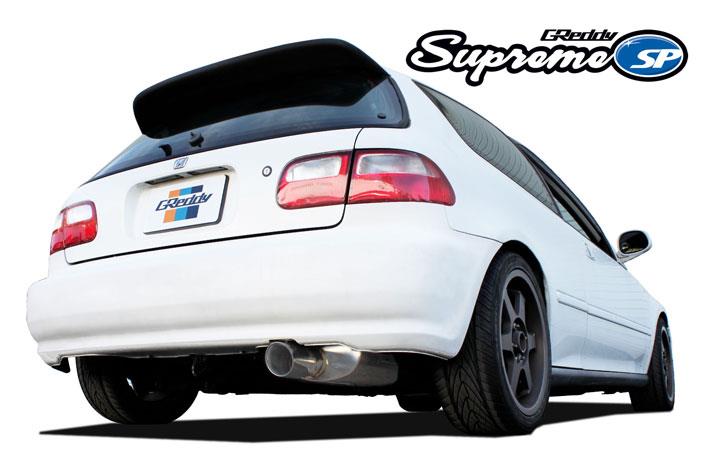 GReddy 92-95 Honda Civic EG Hatchback 76mm Turbo/Swap Supreme SP Cat-Back Exhaust - 10158205