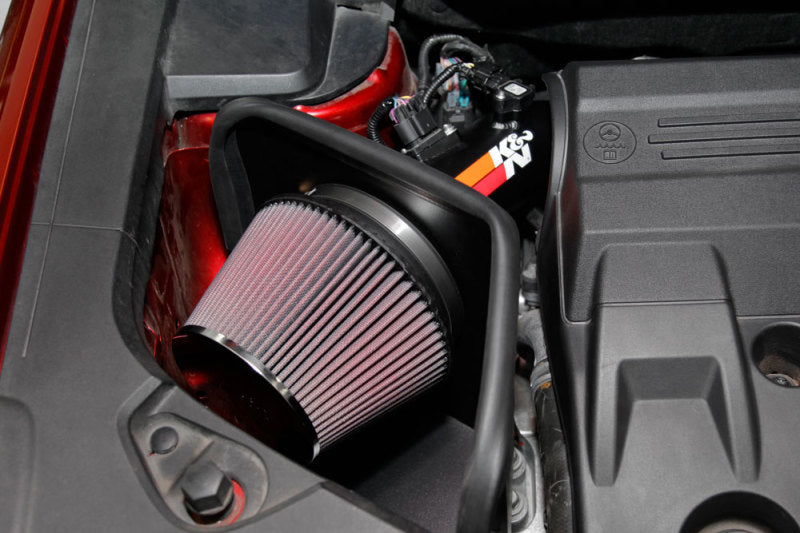 K&N 10-12 Chevy Equinox / GMC Terrain 3.0L V6 High-Flow Perf Intake Kit - 77-3078KTK