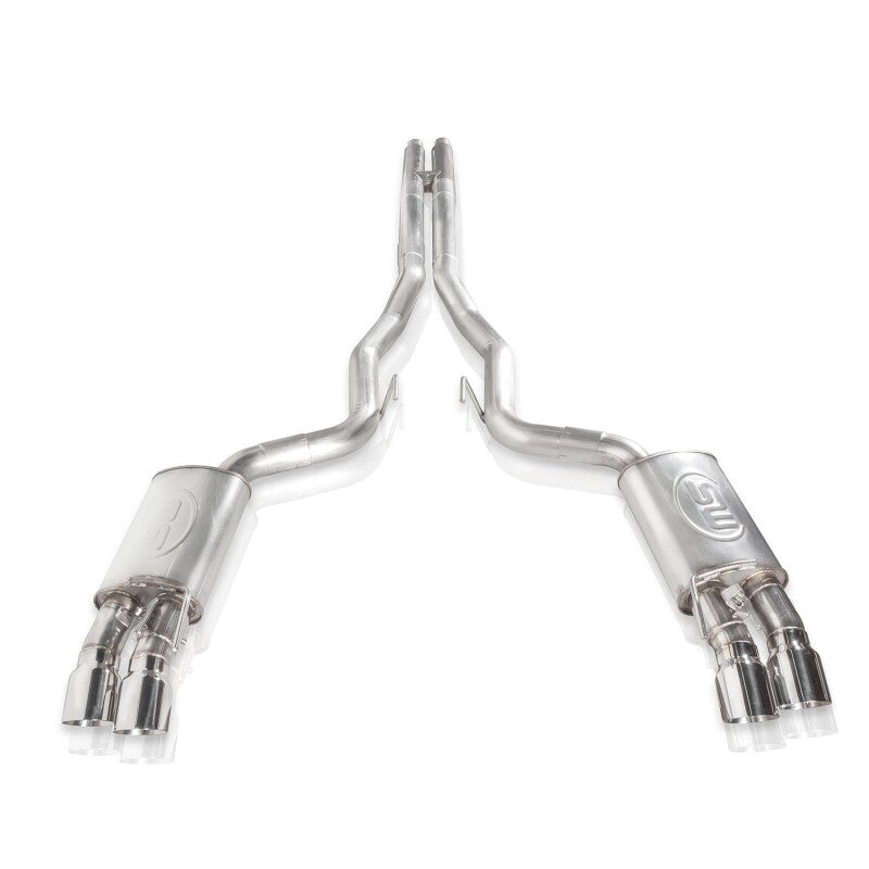 Stainless Works 18+ Ford Mustang GT Redline Cat-Back Performance Connect H-Pipe w/ Active Valves - M18CBHPCV