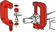 Load image into Gallery viewer, SPC Performance Ball Joint Press w/Adapters - 72509