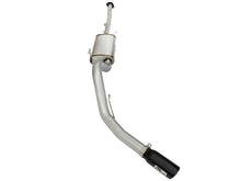 Load image into Gallery viewer, aFe MACHForce XP Exhaust 3in-3.5in SS Single Side Exit CB w/ Black Tips 15 Ford F150 V8 5.0L CC/SB - 49-43073-B