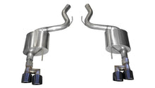 Load image into Gallery viewer, Corsa 18-19 Ford Mustang 5.0L 3in Touring Axle-Back Dual Rear Exit w/ 4in Black PVD Pro-Seri - 21041BLK
