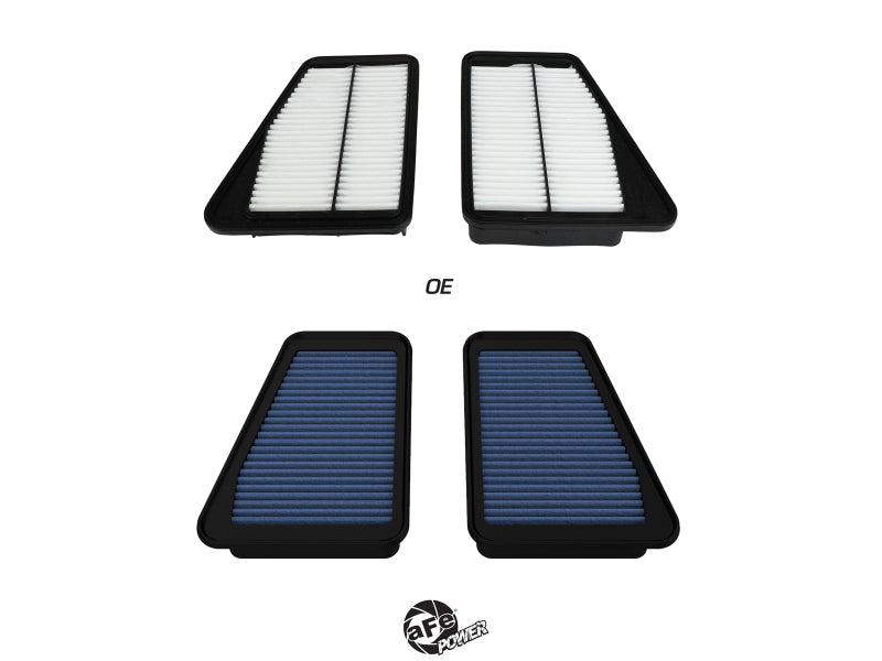 aFe 18-21 Kia Stinger V6-3.3L (tt) Magnum FLOW OE Replacement Air Filter w/ Pro 5R Media - 30-10317