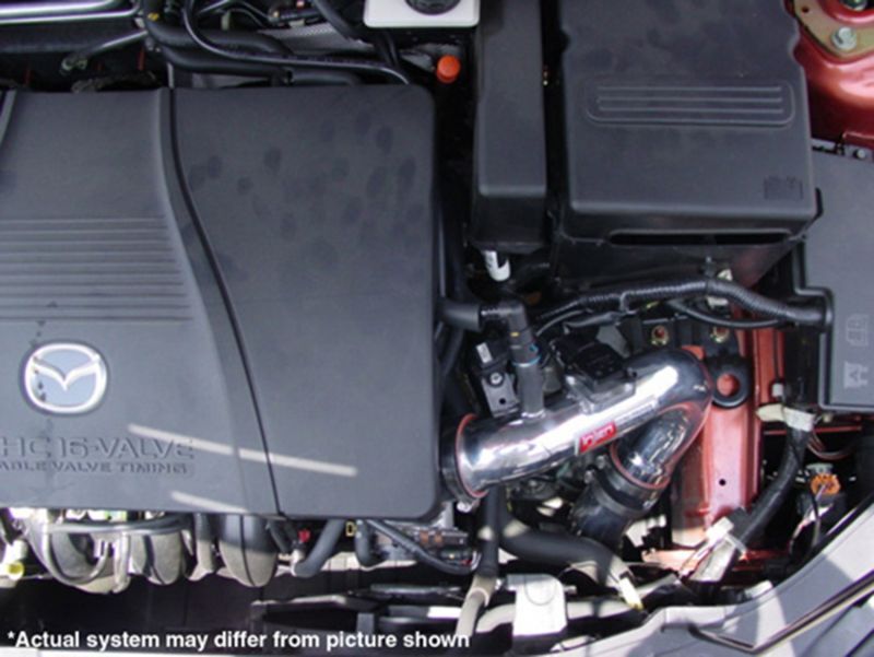 Injen 04-09 Mazda 3 2.0L 2.3L 4cyl (Carb for 2004 Only) Black Cold Air Intake **Special Order** - RD6061BLK