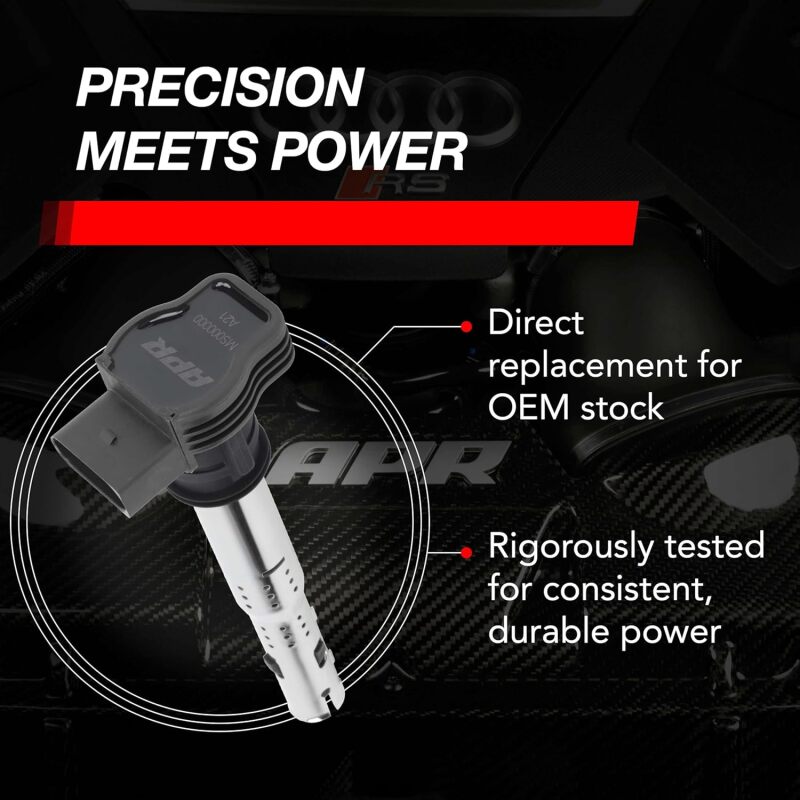 APR EA888.1/EA888.2/EA113/EA837 (PQ35/PQ45) 2.0T/3.0T Ignition Coil - Grey - MS100209