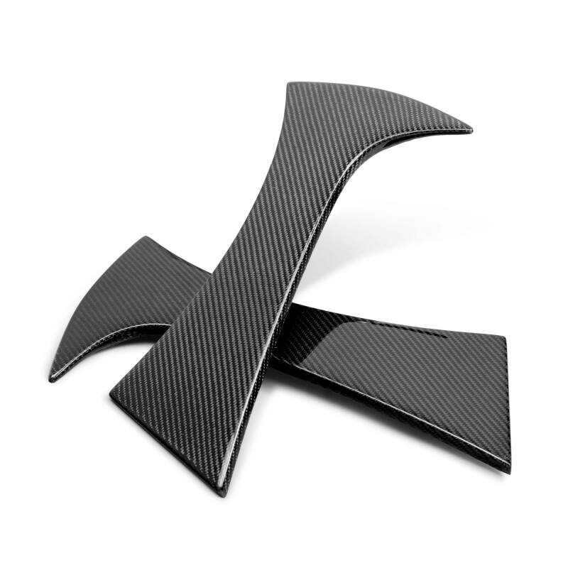 Seibon 22-24 Toyota GR86 / Subaru BRZ 2-Door Coupe Carbon Fiber Fender Trim - Gloss Finish - FFT22TY86