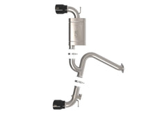 Load image into Gallery viewer, aFe 22-23 Hyundai Kona N L4 2.0L (t) Takeda 3in SS Axle-Back Exhaust System w/ Black Tips - 49-37032-B