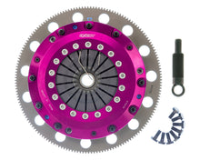 Load image into Gallery viewer, Exedy 96-16 Ford Mustang V8 4.6L/5.0L Hyper Twin Cerametallic Clutch Sprung Disc Push Type Cover - ET03XD