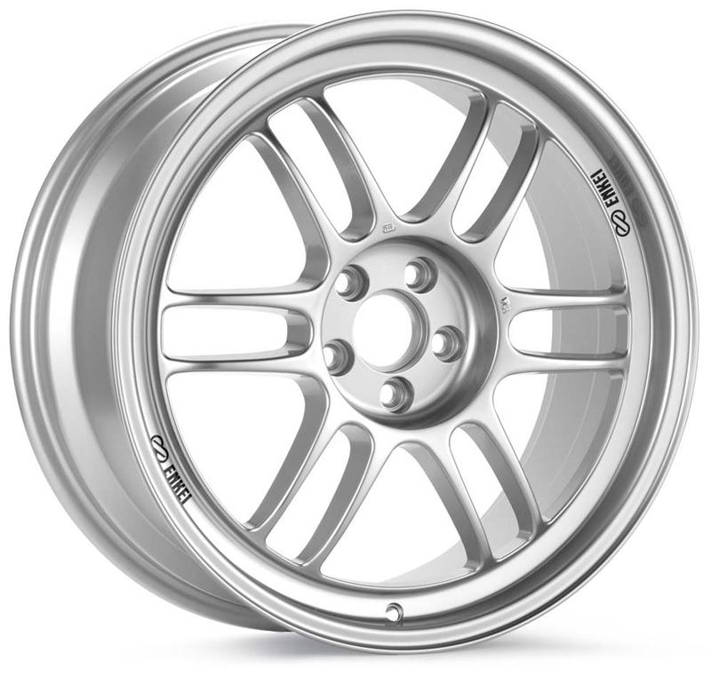 Enkei RPF1 19x10 5x120 25mm Offset 72.5mm Bore Silver Wheel - 3799101225SP