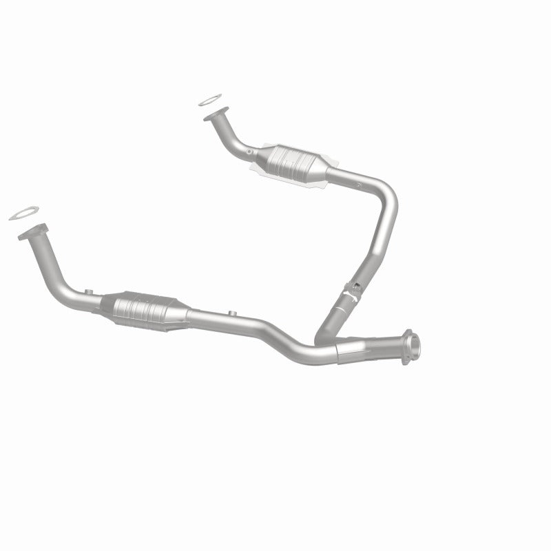 MagnaFlow DF Cat. Conv 95-99 Range Rover 4.0/4.6L GEMS Y-Pipe Assembly *NOT FOR SALE IN CALIFORNIA* - 93694