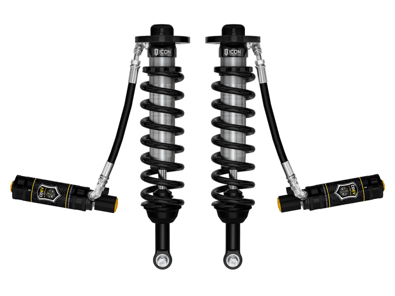 ICON 2021+ Ford F150 2WD 0-3in Lift Front V.S. 2.5 Series Coilovers Extended Travel RR w/ CDEV -Pair - 91819E