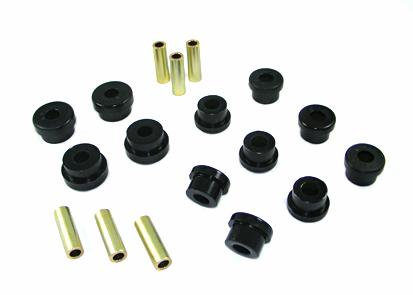 Whiteline Plus 88-00 Honda Civic / 88-9/95 CRX Rear Control Arm - Lower Inner & Outer Bushing Kit - W62005