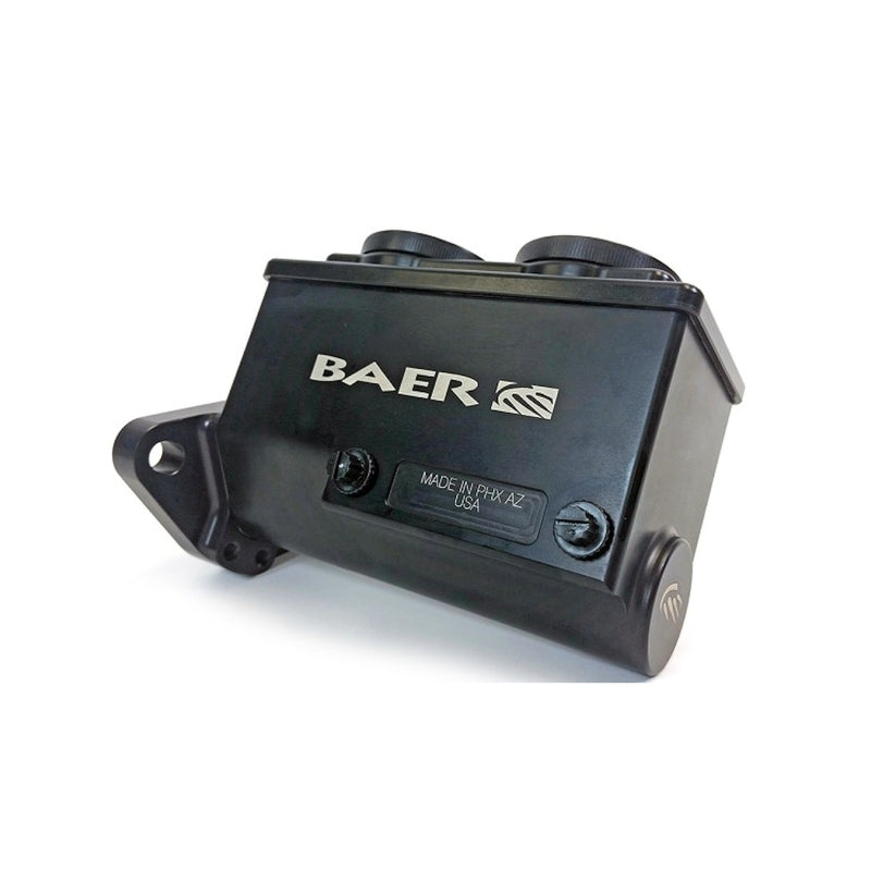 Baer Brakes GM/Ford 1-1/8in Bore Remaster 2-Bolt Right Port Master Cylinder Assembly - Black - 6801274RP
