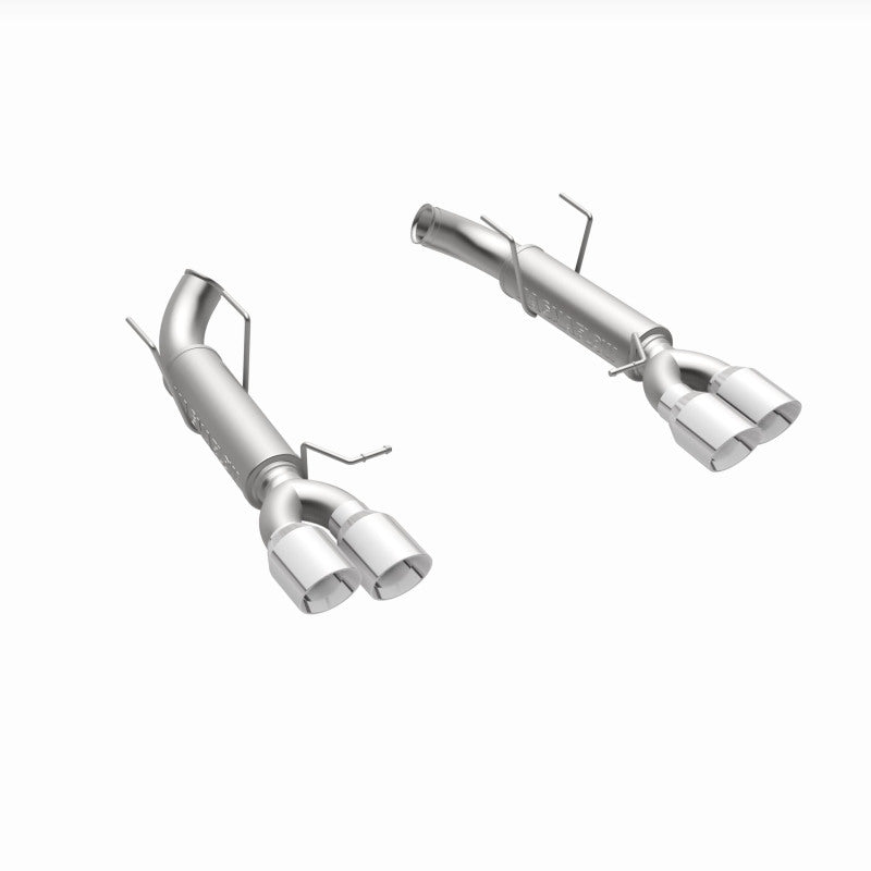 MagnaFlow 12 Ford Mustang V8 5.0L Dual Split Rear Exit Axle-Back Stainless Cat Back Perf Exhaust - 15077