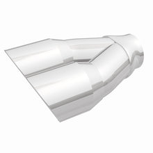 Load image into Gallery viewer, MagnaFlow Double Wall 3in Dual Round Polished Tip 2.25in Inlet - 35226