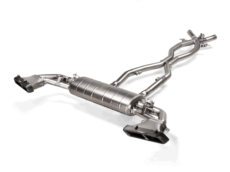 Akrapovic 2020+ Mercedes-AMG GLE 63S Evolution Line- Titanium (Only fits vehicle w/OE Hitch Install) - S-ME/TI/16H