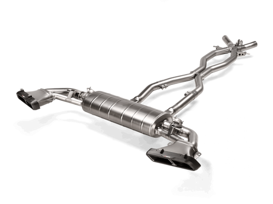 Akrapovic 2020+ Mercedes-AMG GLE 63S Evolution Line- Titanium (Only fits vehicle w/OE Hitch Install) - S-ME/TI/16H