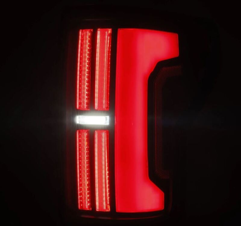 AlphaRex 07-13 Toyota Tundra Nova-Series LED Tail Lights - Black Red - 670052
