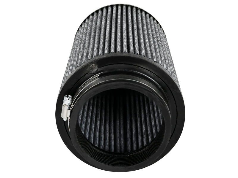 aFe Magnum FLOW Universal Air Filter - 4in Flange x 9in Height - Dry PDS - 21-91134