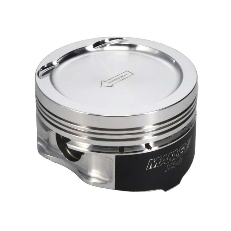 Manley Ford XR-6 Turbo 4.0L 3.91in Stroke 3.647in Bore 9:1 CR -10cc Dish Piston Set w/Rings - 628114C-6