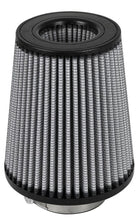 Load image into Gallery viewer, aFe MagnumFLOW Pro DRY S Universal Air Filter 3in F / 6in B / 4.5in T (Inv) / 7in H - 21-91004