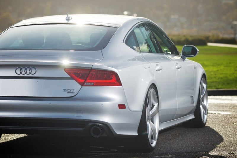 AWE Tuning Audi C7 A7 3.0T Touring Edition Exhaust - Dual Outlet Diamond Black Tips - 3015-33064