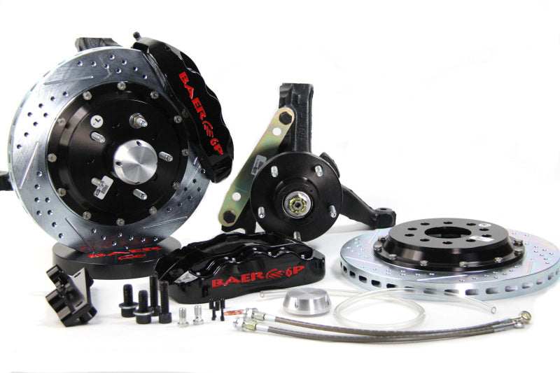 Baer Brakes 94-96 Chevrolet Impala 14in Pro+ Front Brake Kit-Black- - 4301416B