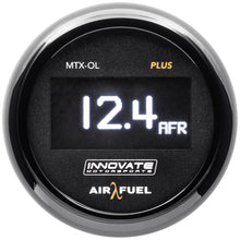 Load image into Gallery viewer, Innovate MTX-OL PLUS Wideband Digital Air/Fuel Ratio OLED Gauge Kit 3ft w/O2 Sensor - 39360