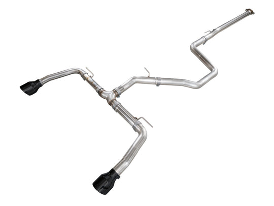 AWE Tuning 22-26 Hyundai Elantra N Track Edition Cat-Back Exhaust - Diamond Black Tips - 3020-33237
