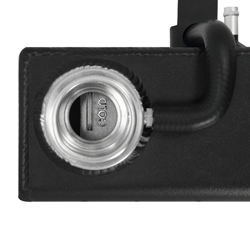 Mishimoto 2011+ Dodge Charger/Challenger / Chrysler 300C Alum Expansion Tank - Micro-Wrinkle Black - MMRT-MOP-11EMWBK