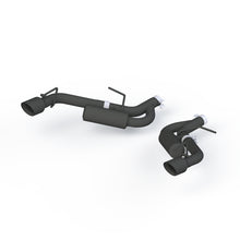 Load image into Gallery viewer, MBRP 16-19 Chevrolet Camaro 2.5in Black Coated Non NPP Axle Back Exhaust System - 4in Dual Wall Tips - S7038BLK