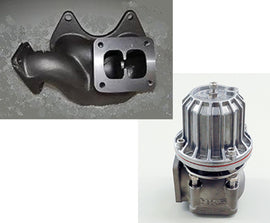 HKS SET UP KIT FD3S 13B-REW (T4 Flange) - 14020-AZ001