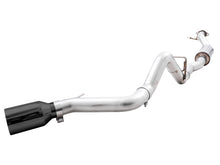 Load image into Gallery viewer, AWE Tuning 2021+ Ford Bronco 0FG Single Rear Exit Exhaust w/Diamond Black Tip &amp; Bash Guard - 3015-23789