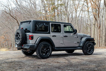 Load image into Gallery viewer, Corsa 2018-2025 Jeep Wrangler JLU 3.6L 2.75in Sport Cat-Back Exhaust w/ 4in Black Tips - 21124BLK