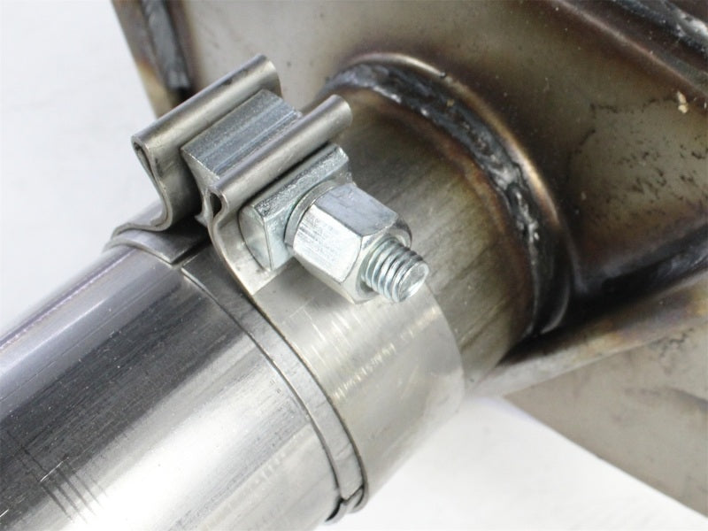 aFe MACHForce XP Exh CB, Stainless steel GM Silverado/Sierra 1500 2014 V*-5.3/6.2L Polished tip - 49-44038-P