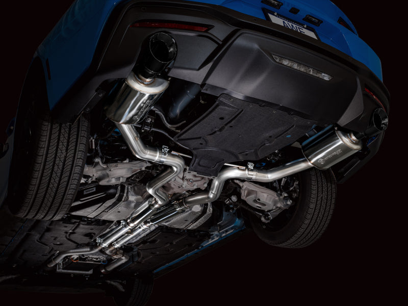 AWE Tuning 2024 Ford Mustang GT Fastback S650 RWD Touring Catback Exhaust w/ Dual Diamond Black Tips - 3015-33650