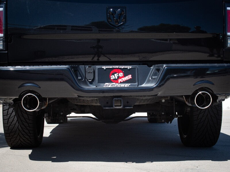 aFe 09-18 Ram 1500 V8 5.7L Hemi Gemini XV 3in 304 SS Cat-Back Exhaust w/ Polished Tips - 49-32083-P