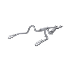 Load image into Gallery viewer, MBRP 99-04 Ford Mustang GT/Mach 1 2.5in Dual Split Rear AL Catback Exhaust w/ 3.5in Dual Wall Tips - S7221AL