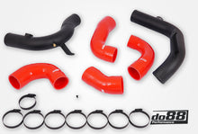 Load image into Gallery viewer, do88 VAG 2.0 TSI EA888 Gen4 (245hp) OEM Intercooler Pressure Pipes Red Hoses - TR-340-OE-2-R