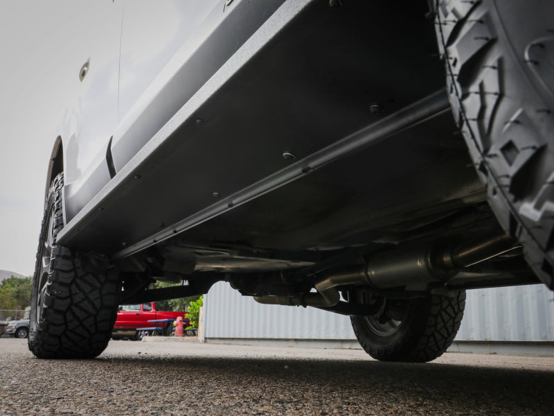 aFe POWER 10-14 Subaru Outback H4 2.5L / H6 3.6L Terra Guard Trail Steps - Black - 79-27004